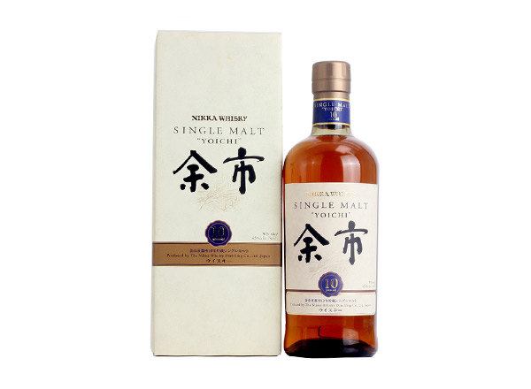 温州一甲威士忌回收余市威士忌NIKKA YOICHI10年/15年45度700ml洋酒2000S日本威士忌