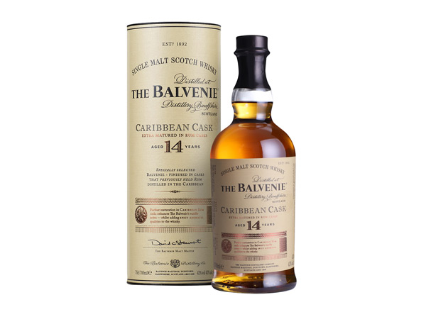 温州百富14年回收百富威士忌加勒比桶陈酿The Balvenie Caribbean Cask洋酒上门收购