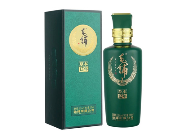 温州劲牌毛铺酒回收毛铺草本12年52度42度草本年份酒行情价格