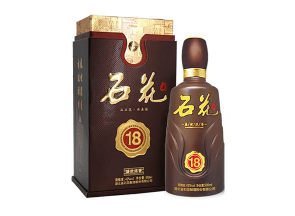 温州石花盛世浓香18年回收石花十八年份酒行情价格