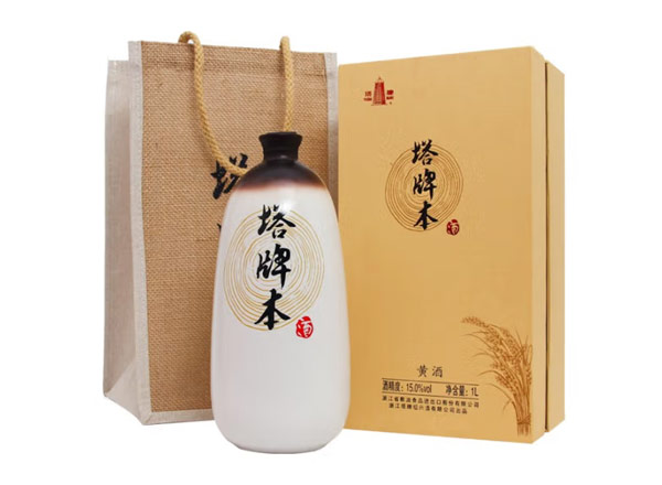 温州塔牌黄酒回收塔牌本酒500ml/1000ml绍兴黄酒花雕酒礼盒