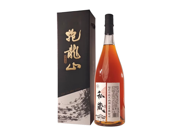 温州抱龙山黄酒回收抱龙山私藏30年陈酿1.38L礼盒装绍兴花雕酒行情价格