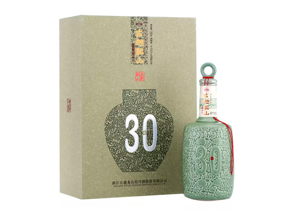 温州古越龙山30年黄酒回收古越龙山三十年陈酿花雕酒