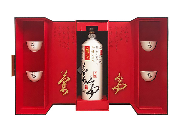 温州会稽山黄酒回收大师兰亭三十年陈酿1L商务版礼盒装
