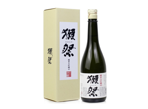 温州回收獭祭清酒Dassai 45獭祭四割五分纯米大吟酿清酒