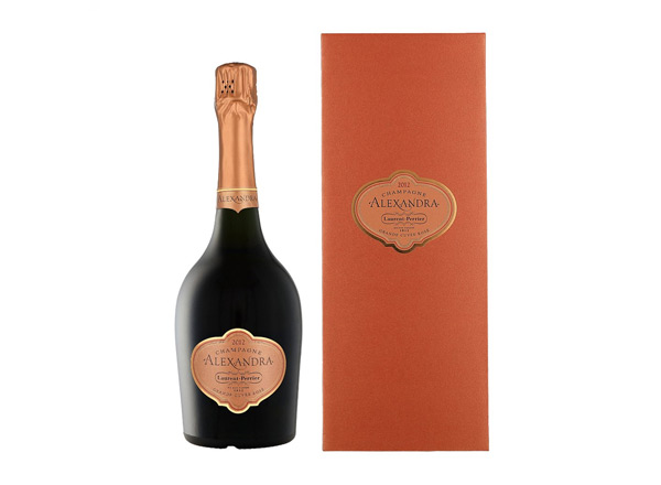 温州Laurent Perrier回收罗兰百悦年份丰年桃红香槟礼盒装起泡酒